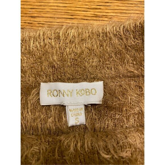 Faber Knit Skirt in Camel Ronny Kobo - Picture 6 of 7